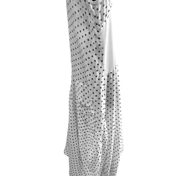 Linen womens Long flowy summer dress size med.Longest length 50” - Picture 8 of 11